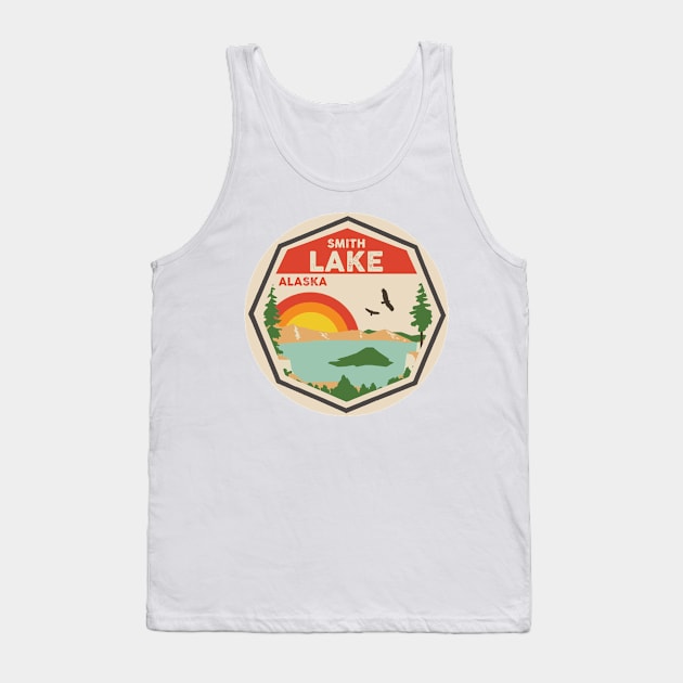 Smith Lake Alaska Tank Top by POD4